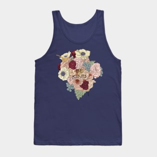 Be Kind Botanical Art Tank Top